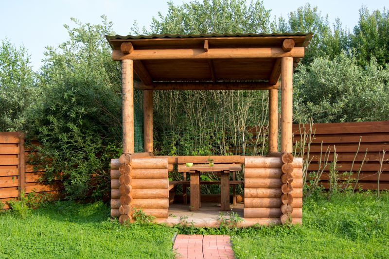 Damaged Wooden Arbor