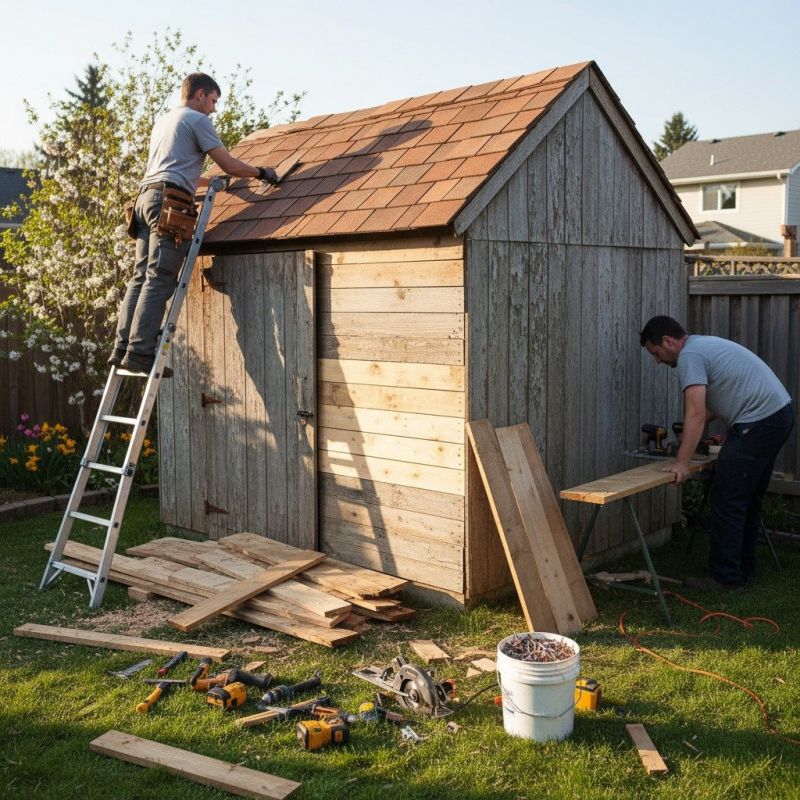 Weather Damage Repairs For Sheds, Barns, And Gazebos